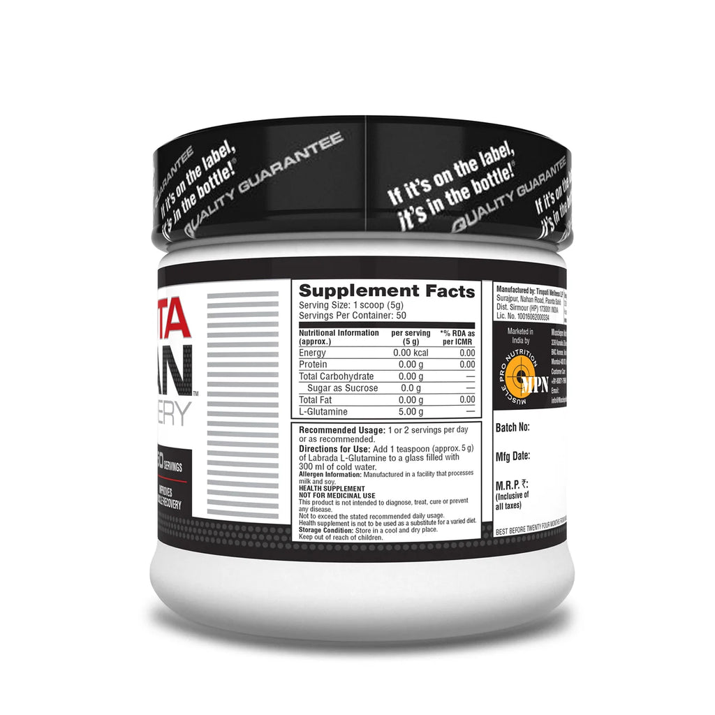 Labrada glutalean recovery - l-glutamine powder