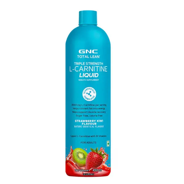 Gnc L Cartinine liquid | 450 ml | strawberry & Kiwi fusion