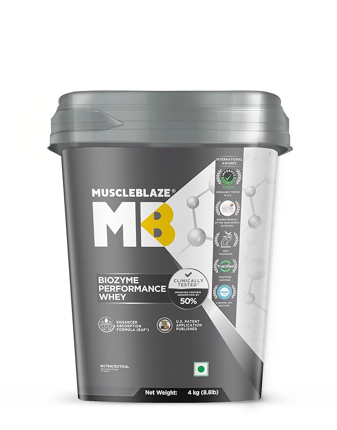 MuscleBlaze Biozyme Performance Whey