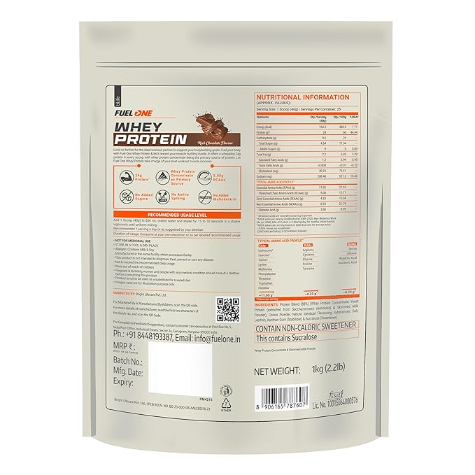 Fuel One Whey Protein Powder