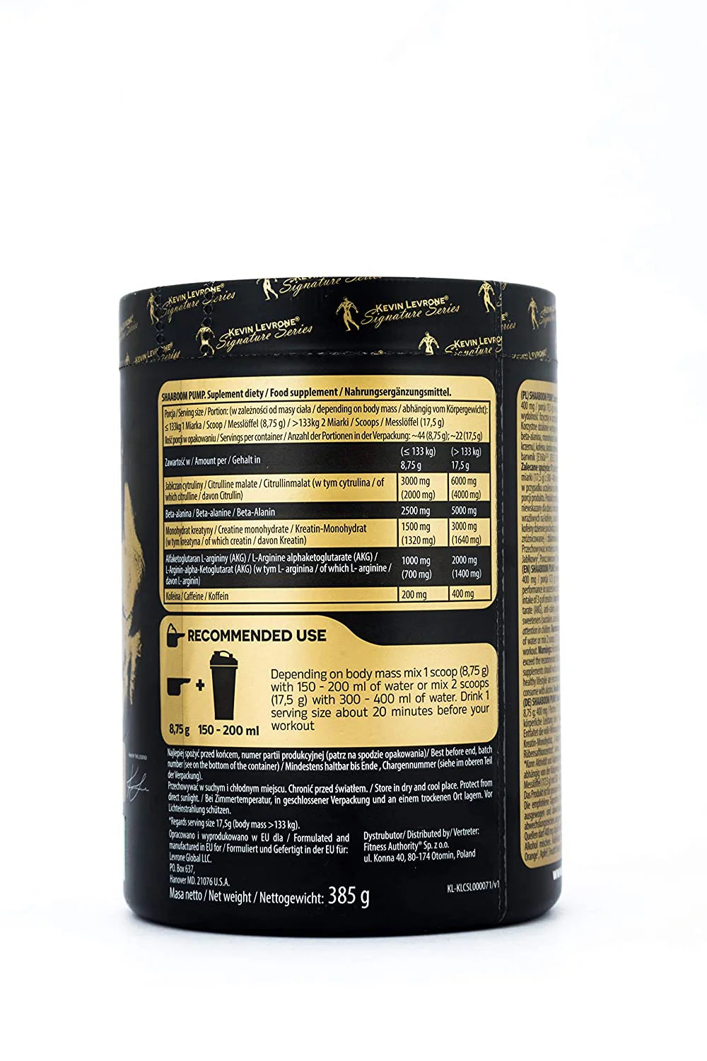 Levrone Shaboom Pump