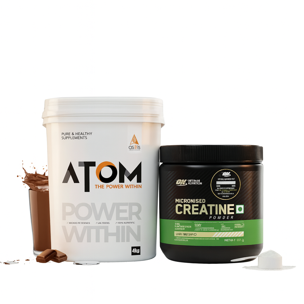 ATOM WHEY-4KG|ON CREATINE-250G|COMBO