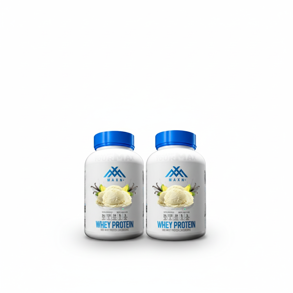MAXN WHEY PROTEIN-1KG X 2 COMBO