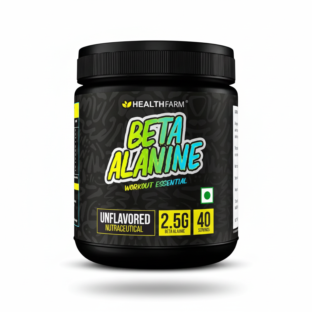 HealthFarm Pure BETA Alanine (100gm)