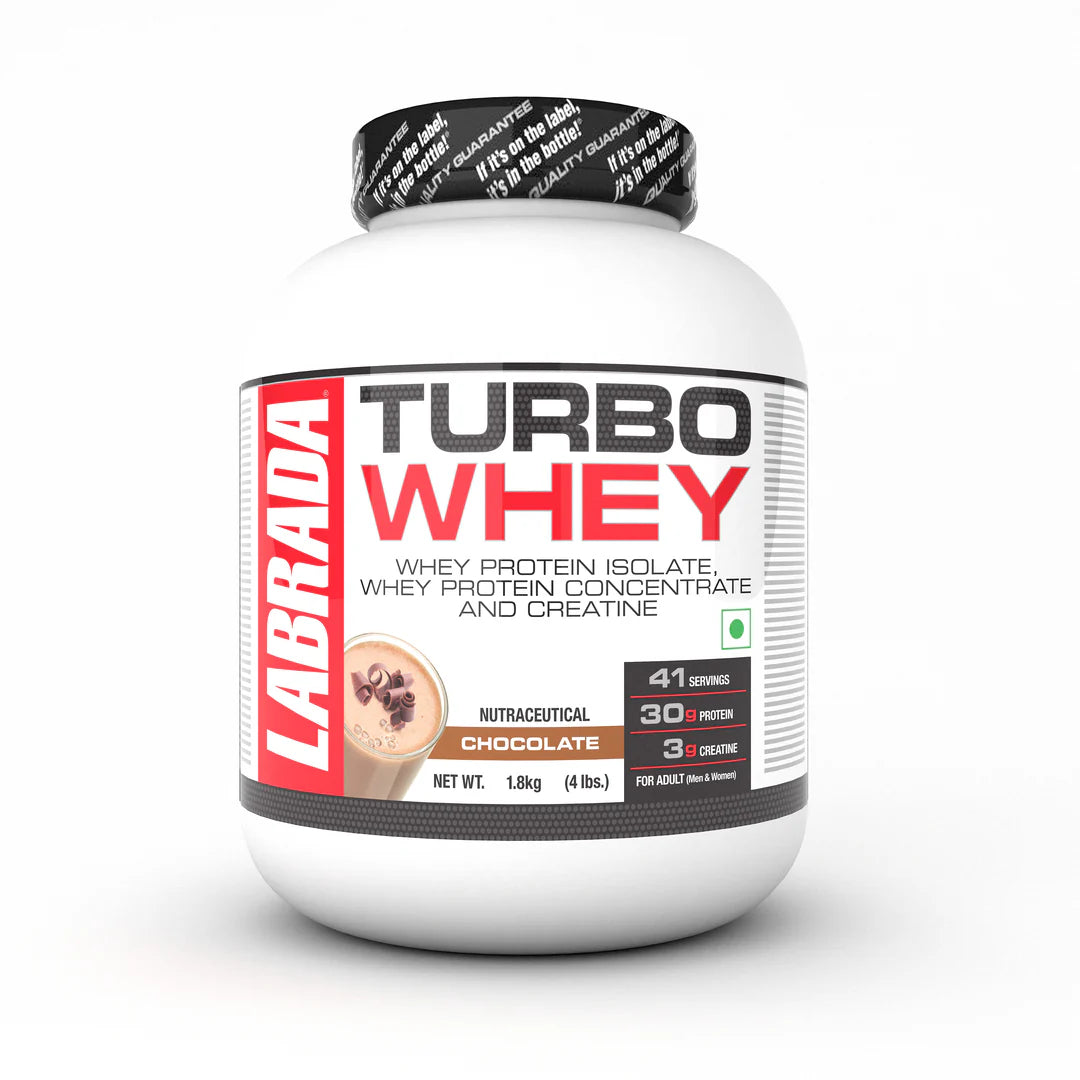 Labrada turbo whey - isolate, concentrate, and creatine 1.8 kg