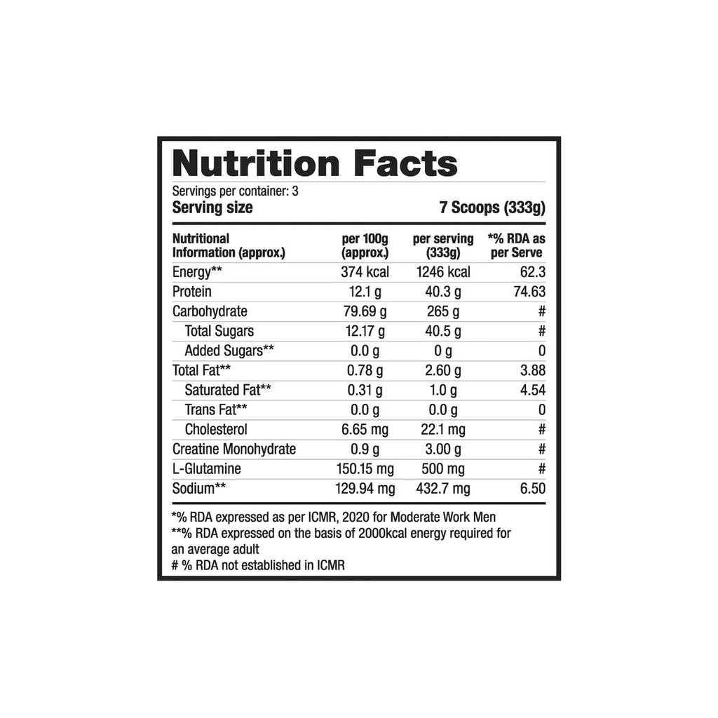 labrada super mass gainer