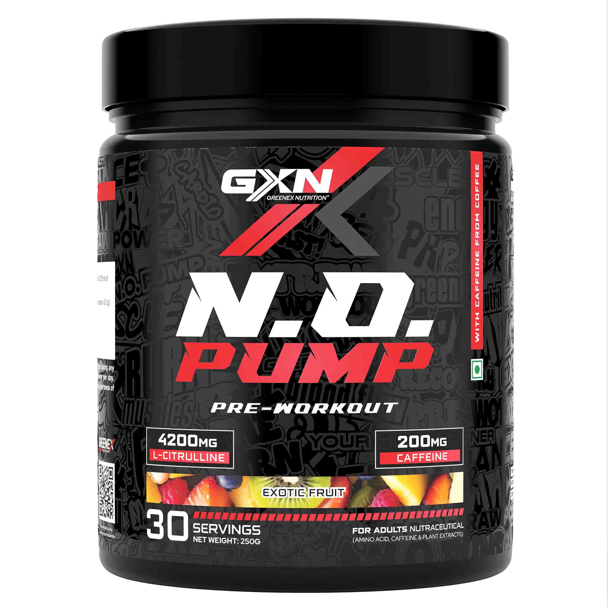 GXN No Pump Pre-Workout