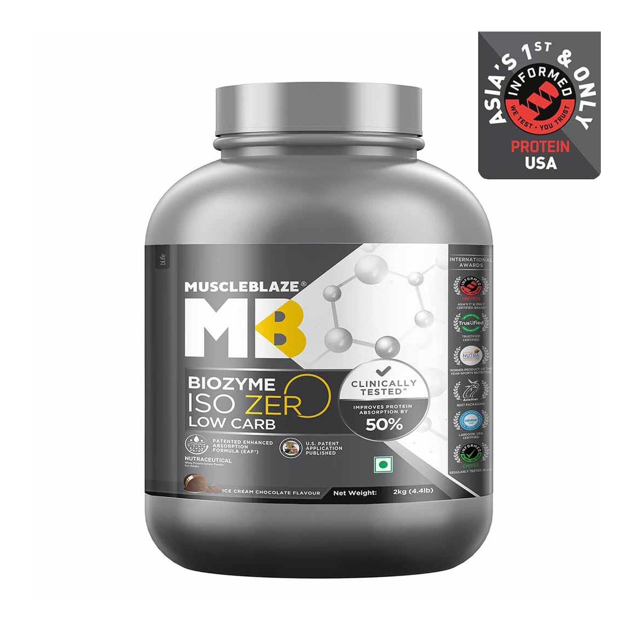 MuscleBlaze Biozyme Iso-Zero
