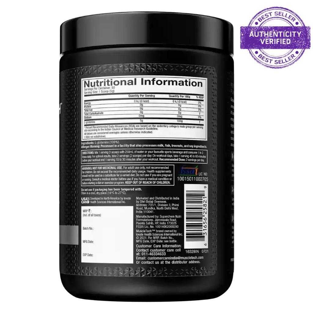 MuscleTech  Platinum Glutamine