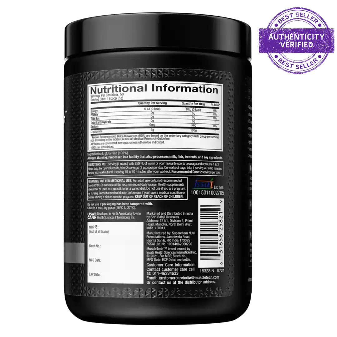 MuscleTech  Platinum Glutamine