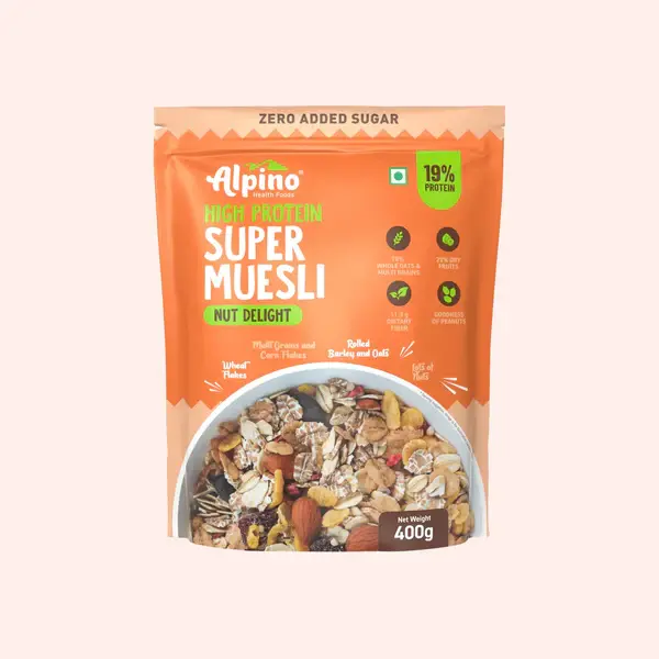 Alpino Super Muesli oats | Nut Delight | 400g