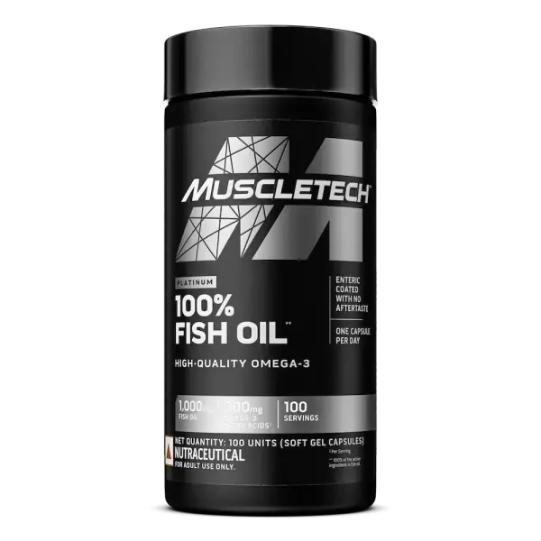 MUSCLE TECH FISH OIL | 100 TABLETS