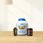 Maxn whey-2.27kg|vapourx pre-workout|Free Shaker combo