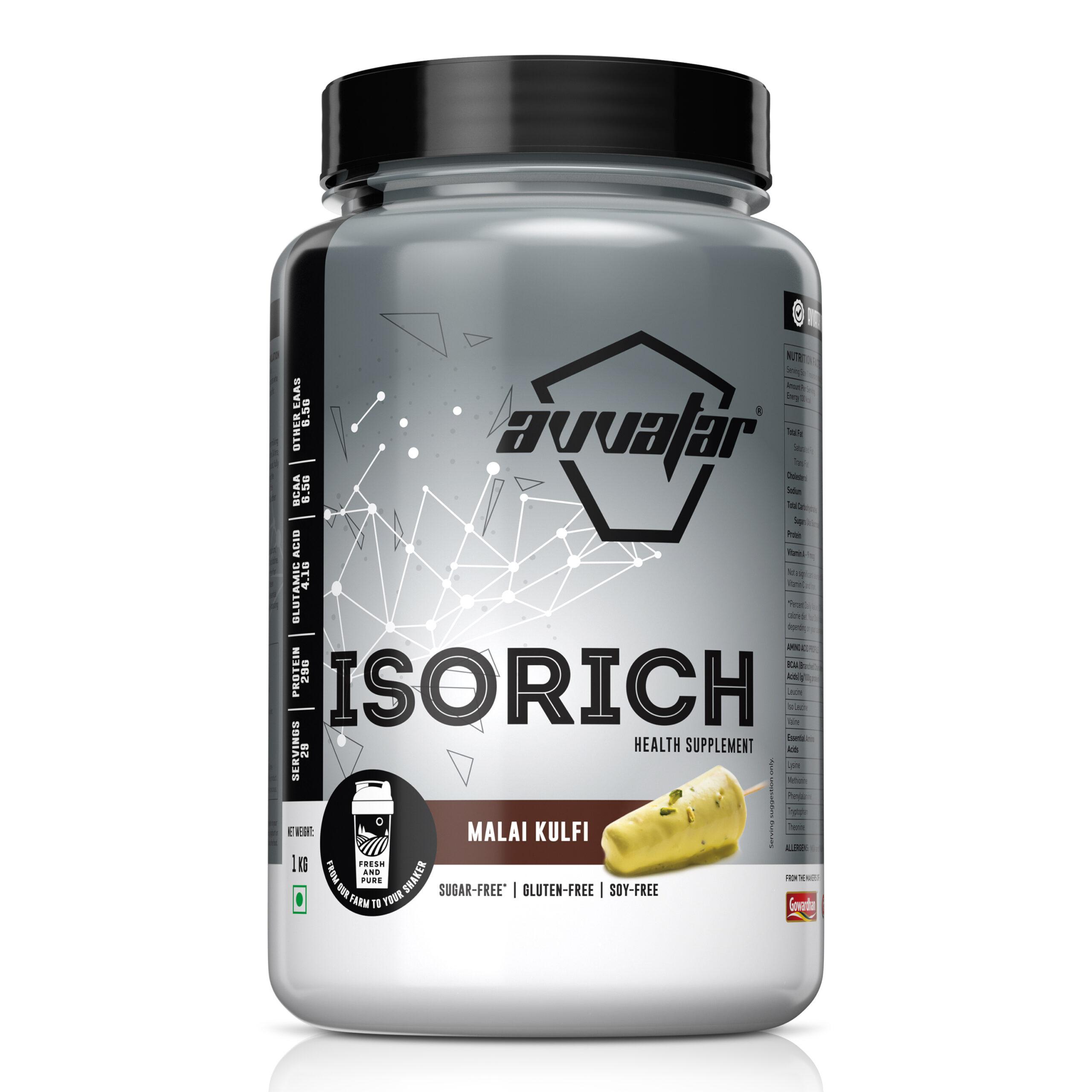 Avvatar Isorich Whey Protein Isolate