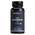 Nutrabay Pro Zinc + Magnesium + B6 (ZMA) - 60 Tabs