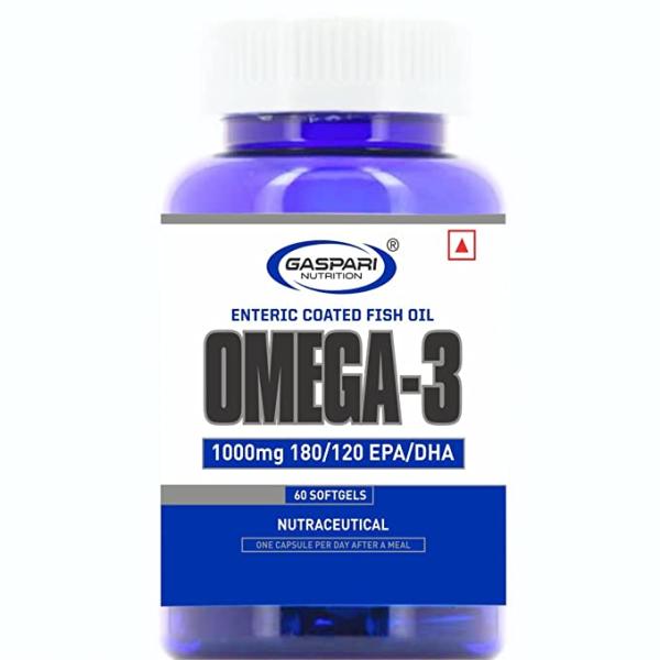 Gaspari Nutrition Omega 3 , 2400 mg, 60 Softgels