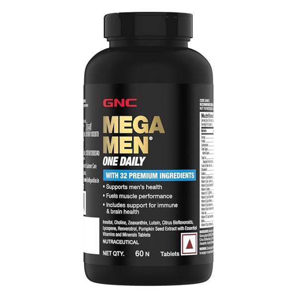 Gnc Mega Men One Daily Multivitamin For Men