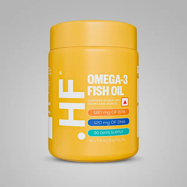 Healthfarm Omega 3 Fish Oil (EPA & DHA), 60 Softgel