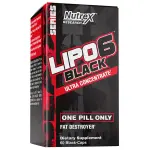 Nutrex Research Lipo 6 Black Ultra Concentrate One Pill Only Fat Burner  (60 capsule)