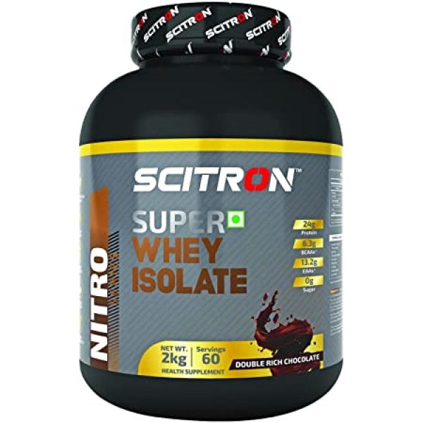 Scitron Nitro Series Super Whey Isolate Double Rich Chocolate